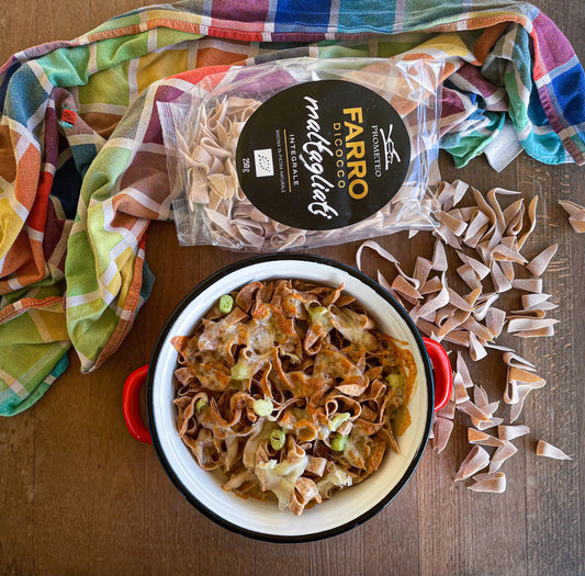 CHIPS DI MALTAGLIATI CON FORMAGGIO FILANTE