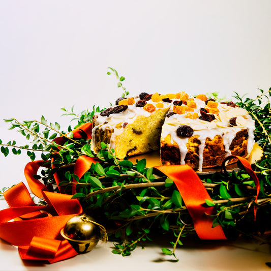 Torta di farro e mandorle glassata