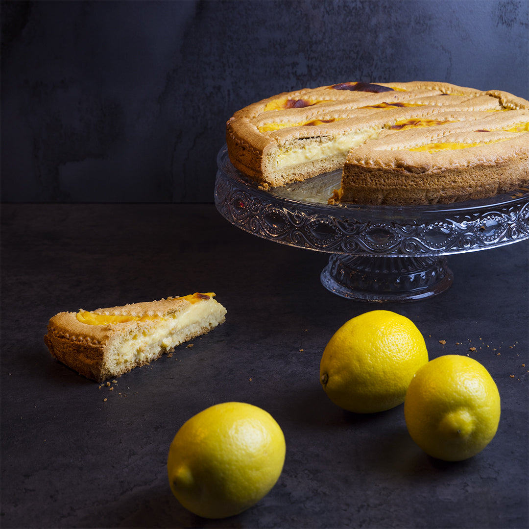 Crostata di farro al limone