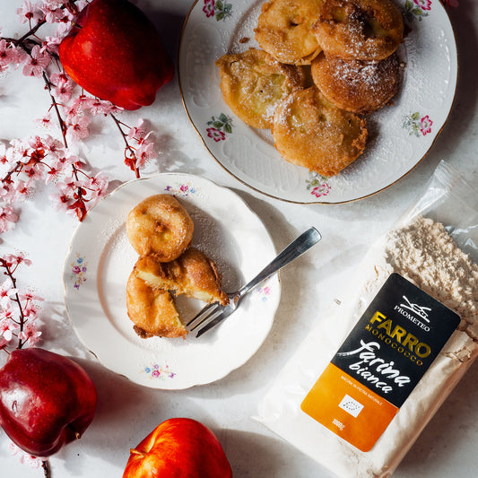 Frittelle di mele vegan