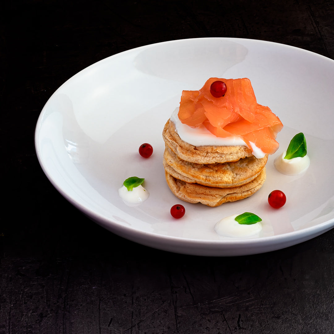 Pancakes Fit di farro e albumi