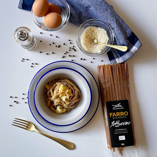 FETTUCCINE IN CARBONARA DI PESCE