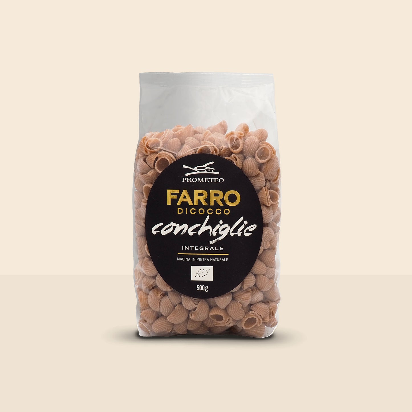 Conchiglie di farro dicocco integrale bio