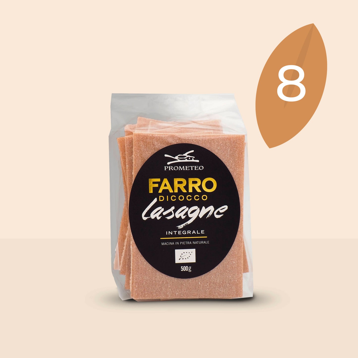 Lasagne di farro dicocco integrale bio