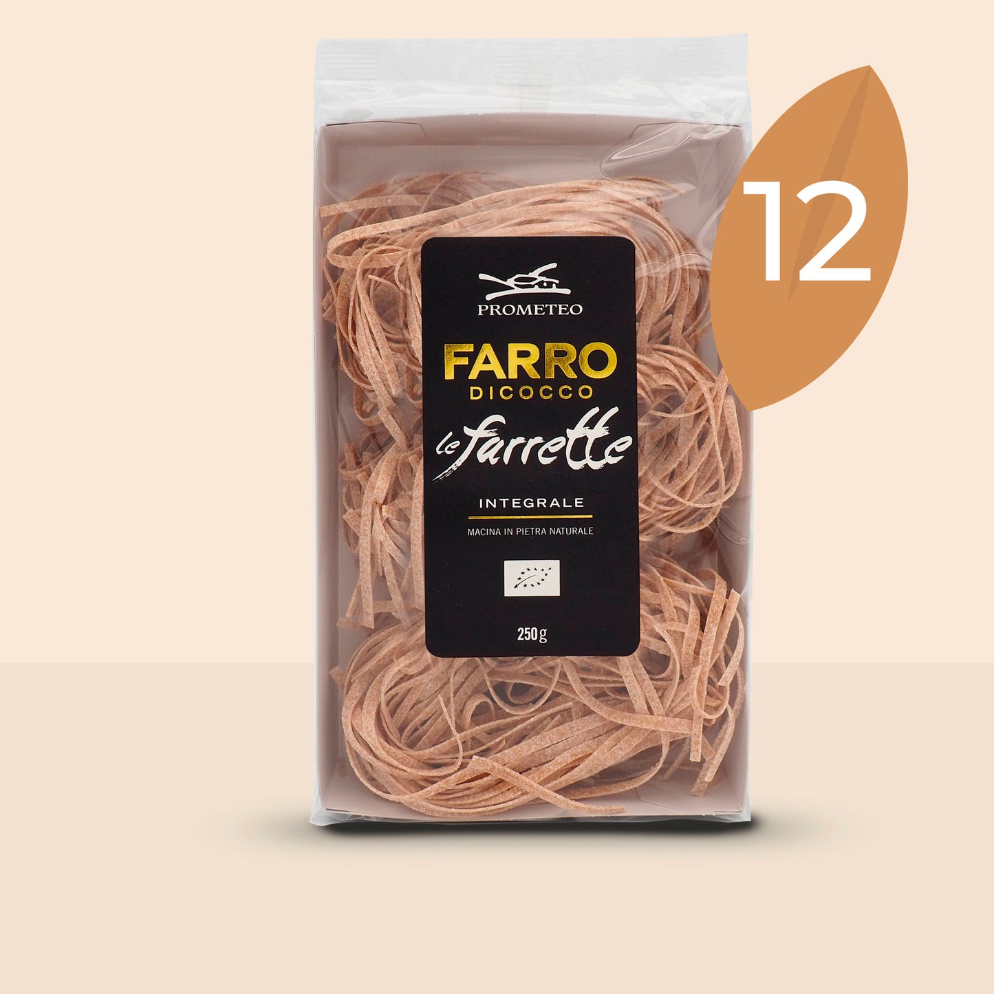 Tagliatelle di farro dicocco integrale bio