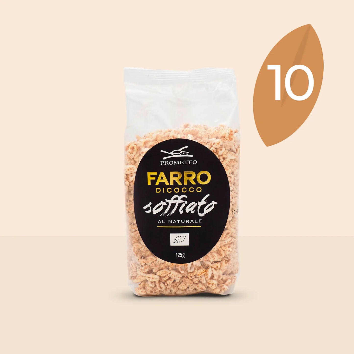 Farro dicocco soffiato bio