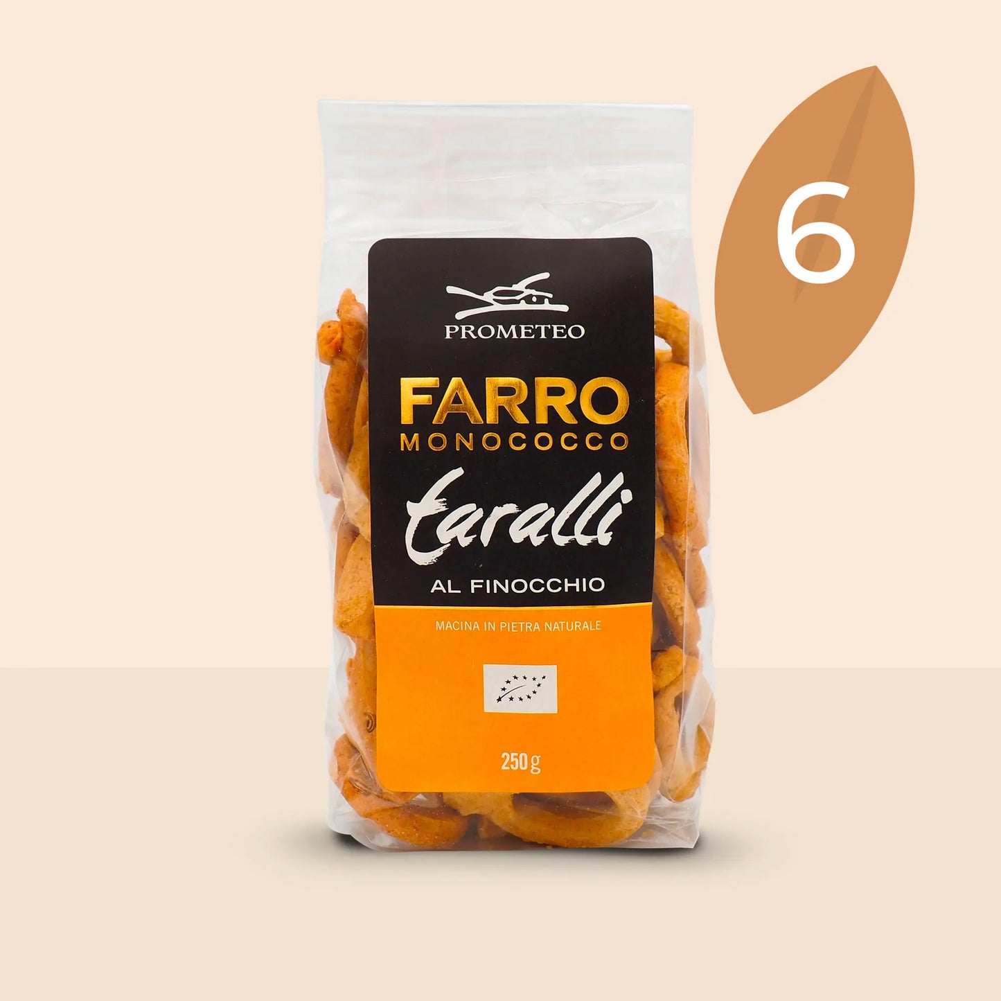 Taralli di farro monococco bio al finocchio