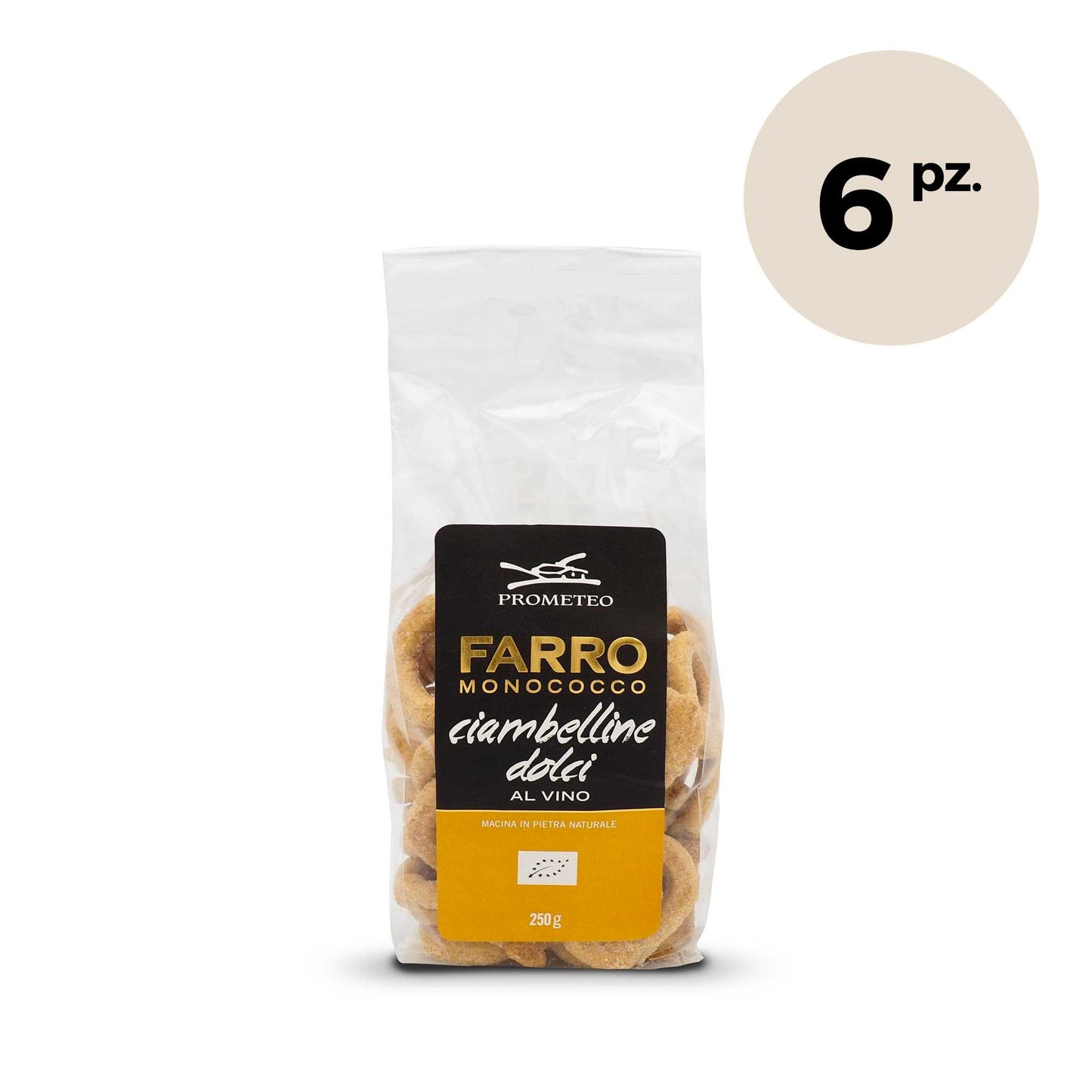 Ciambelline dolci di farro monococco bio al vino bianco