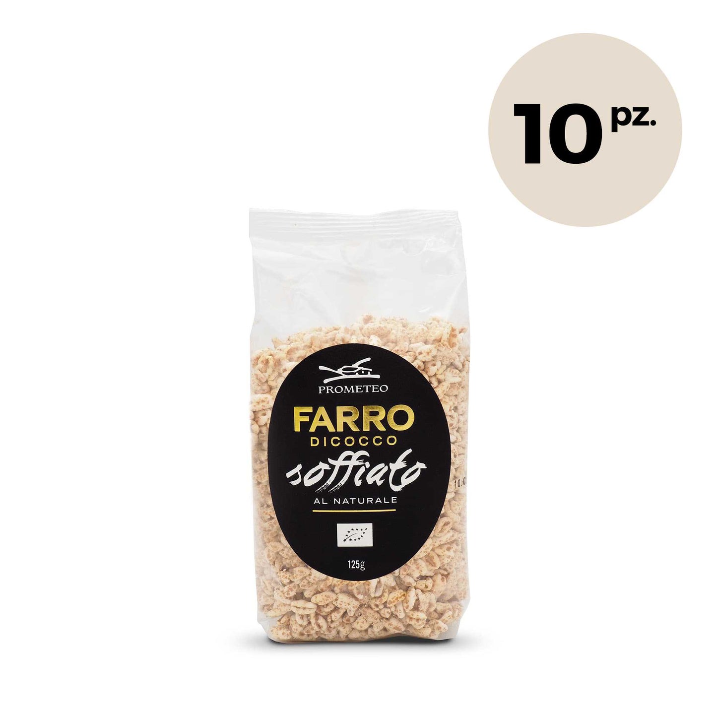 Farro dicocco soffiato bio