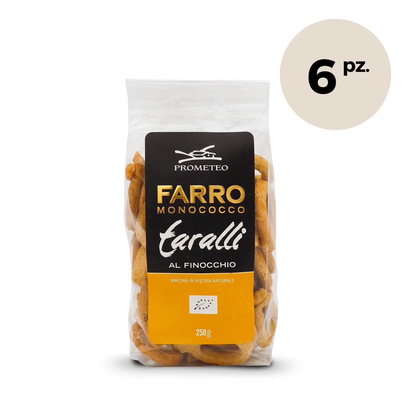 Taralli di farro monococco bio al finocchio