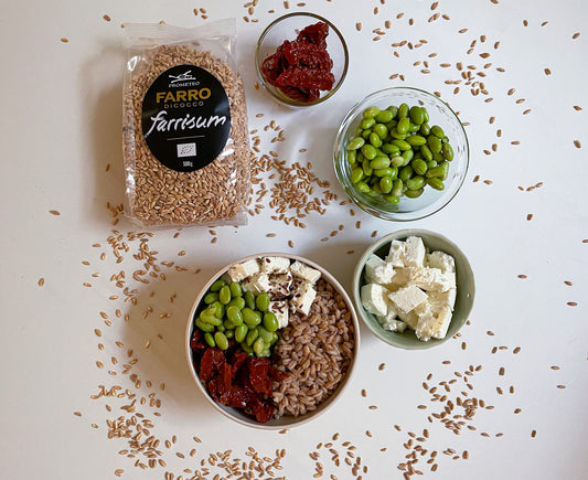 BOWL DI FARRO VEGETARIANA
