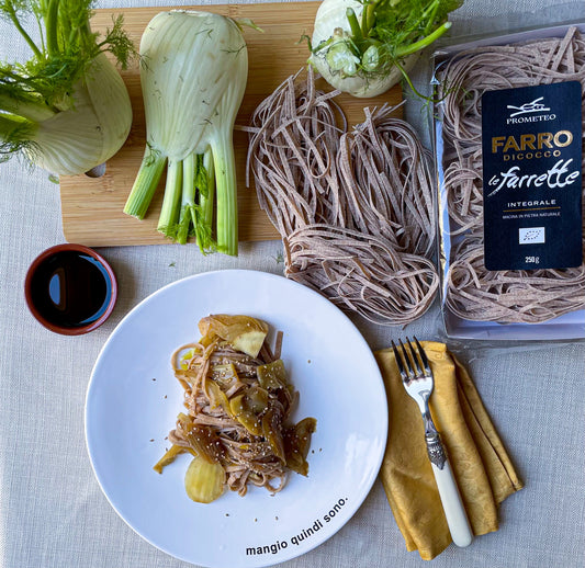 FARRETTE CON FINOCCHI, SOYA E SEMI DI SESAMO