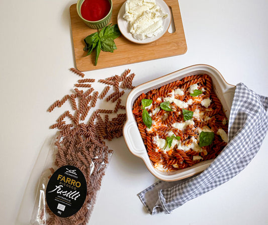 FUSILLI DI FARRO ALLA SORRENTINA
