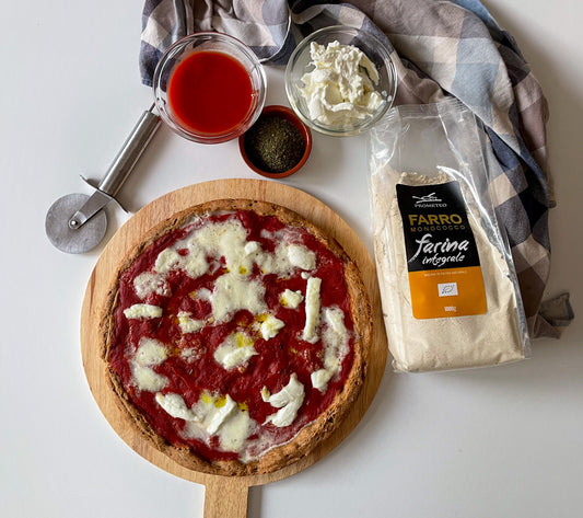 PIZZA CASALINGA AL FARRO MONOCOCCO INTEGRALE
