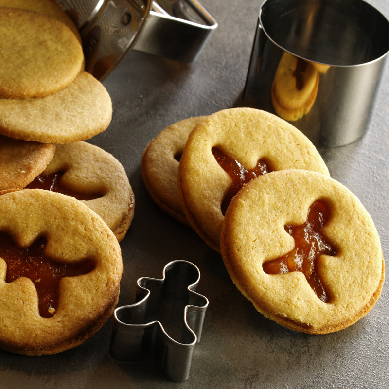 Biscotti di farro con marmellata