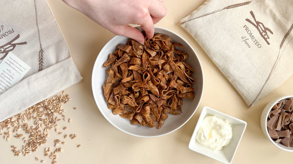 PASTA DI FARRO PER APERITIVO SNACK