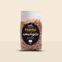 Conchiglie di farro dicocco integrale bio
