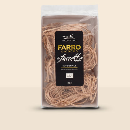 Tagliatelle di farro dicocco integrale bio