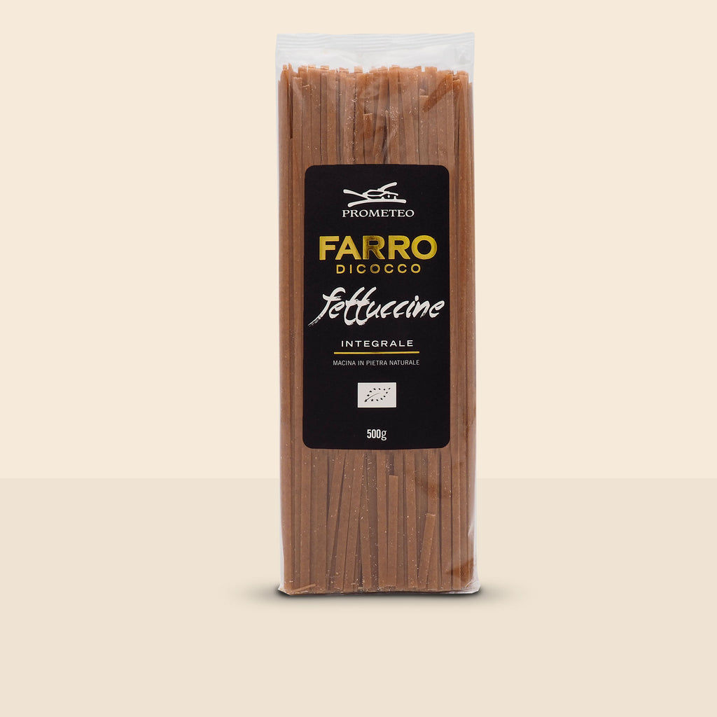 Fettuccine di farro dicocco integrale bio