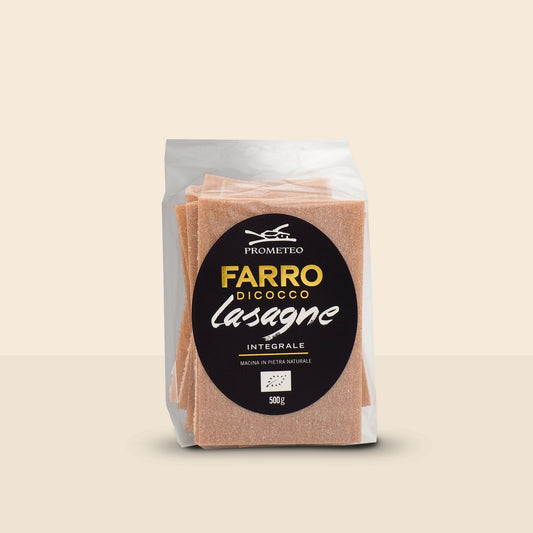 Lasagne di farro dicocco integrale bio