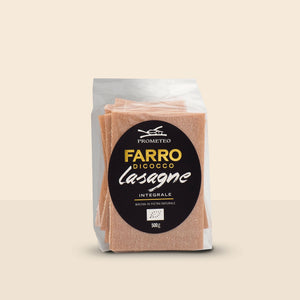 Lasagne di farro dicocco integrale bio