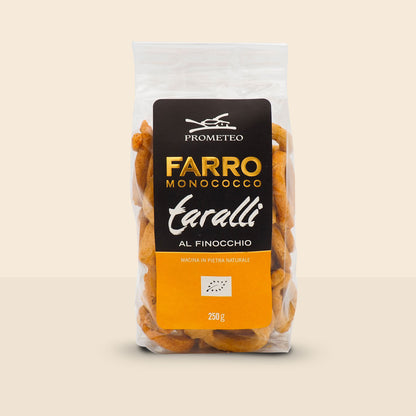 Taralli di farro monococco bio al finocchio