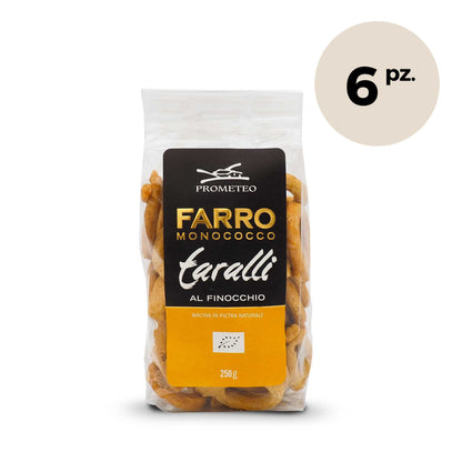 Taralli di farro monococco bio al finocchio